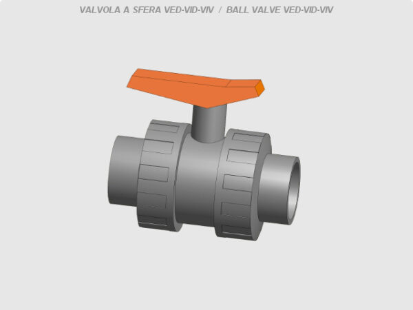 Valvola a sfera VED-VID-VIV