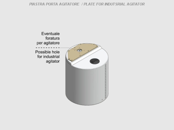 Piastra porta agitatore - immagine 2