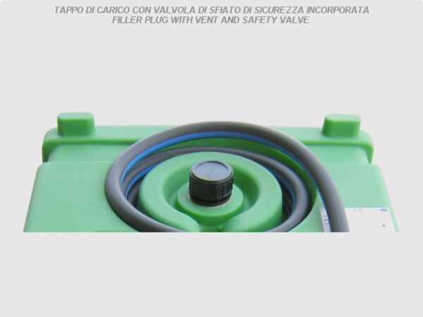 Tappo di Carico con Valvola di Sfiato di Sicurezza